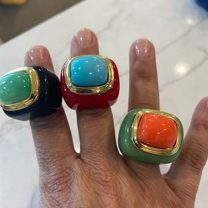 Kenneth Jay Lane Cocktail Rings